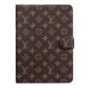 Luxury Canvas Monogram Leather Fresh Summer Theme Pattern Apple iPad case