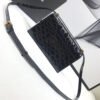 81e313d9 YSSL Cassandra Small Crossbody Bag With Stone Print Black For Women 7.4in/19cm YSL