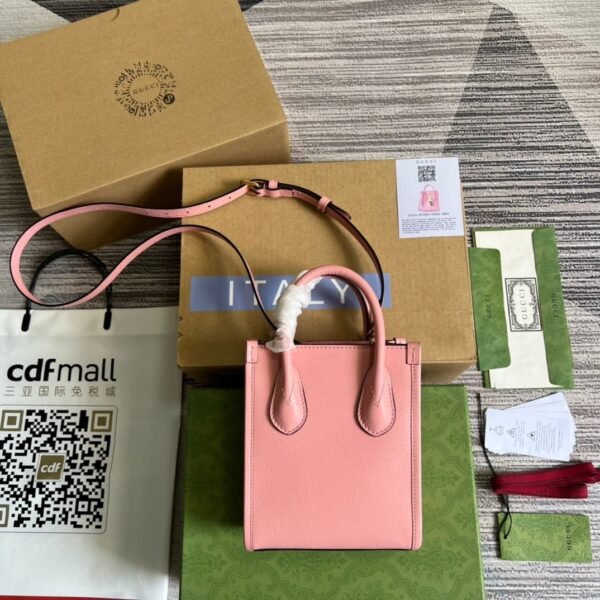 820717d7 gg Bananya Print Mini Tote Bag Pink For Women, Women’s Bags 7.9in/20cm gg 671623 U5XAG 5964