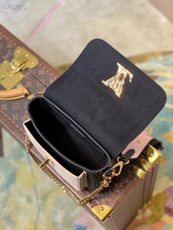 8213bd68813f4031adf2a9c71b36ccb3 LV Lockme Tender Bag Black For Women, Women¡¯s Handbags, Shoulder And Crossbody Bags 7.5in/19cm LV M58557