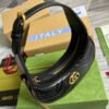 gg Marmont Half Moon Shaped Mini Bag Black For Women, Women’s Bags 8.5in/22cm gg 699514 DTDHT 1000