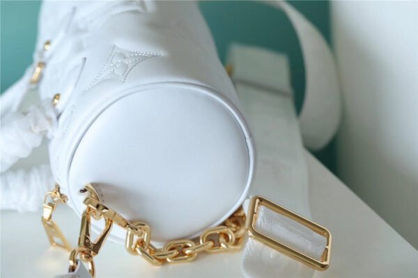 829fc431 LV Papillon BB Bag Classic Monogram For Women 20cm White LV M59827