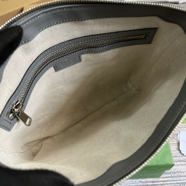 gg Embossed Bag Grey gg Embossed ?For Men 10.2in/26cm gg 406410 1W3CN 1275