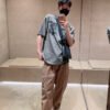 Burberry Grey T-Shirt with Logo