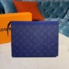 845561559237702-pic-64026-1559237873 LV Pochette Voyage MM Monogram Eclipse Canvas Pacific Blue For Men, Bags, Travel Bags 10.6in/27cm LV M30423