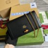 gg Diana Mini Bag With Bamboo Black For Women, Women’s Bags 7.5in/19cm gg 696817 DJ20T 1000
