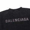 Balenciaga T-shirt with Washed Effect