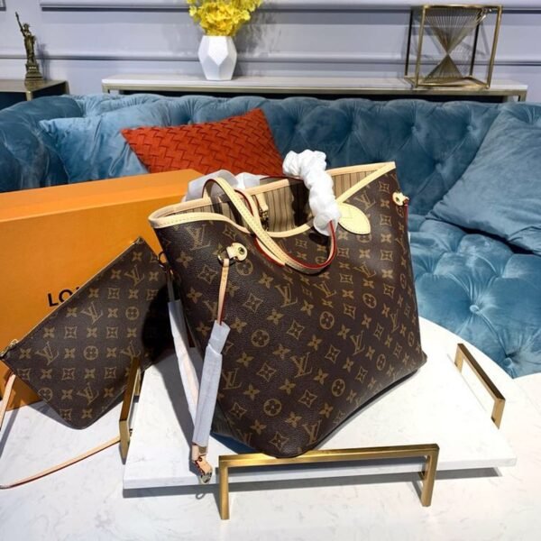 LV Neverfull MM Tote Bag Monogram Canvas For Women, Women¡¯s Handbags, Shoulder Bags 12.6in/32cm LV M40995