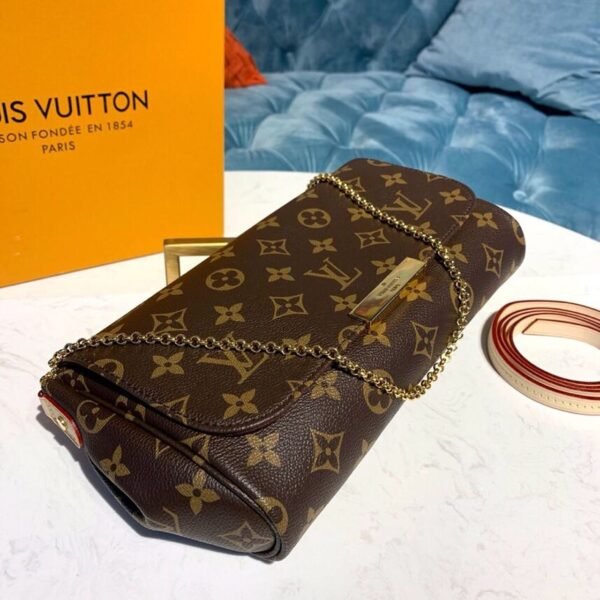 LV Favorite MM Clutch Monogram Canvas For Women, Women¡¯s Handbags, Shoulder And Crossbody Bags 10.2in/26cm LV M40718