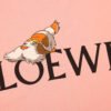 Loewe T-Shirt with Logo and Graphic Design