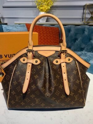 LV Tivoli Tote Bag Monogram Canvas For Women,  Shoulder Bags 18.1in/46cm LV M40144