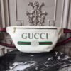 gg Coco Capit¨¢n Logo Belt Bag Cotton Linen Lining White For Men 11in/28cm gg