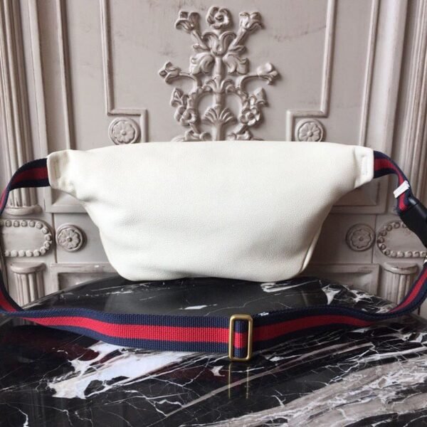 gg Coco Capit¨¢n Logo Belt Bag Cotton Linen Lining White For Men 11in/28cm gg