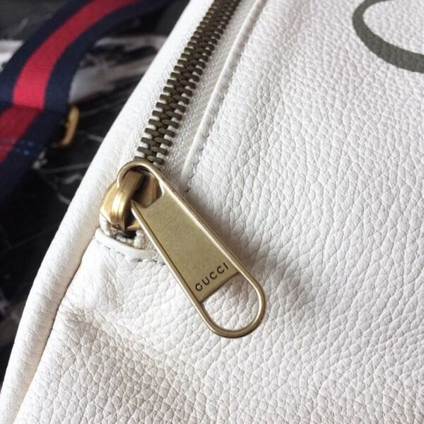 gg Coco Capit¨¢n Logo Belt Bag Cotton Linen Lining White For Men 11in/28cm gg
