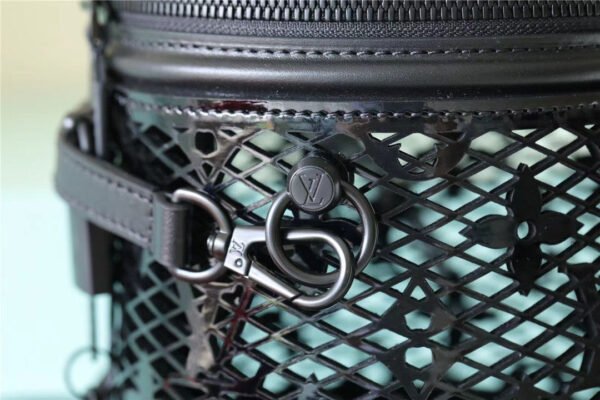 8579c2c7 LV Cannes Monogram Lace Black For Women, Women’s Bags, Shoulder And Crossbody Bags 6.7in/17cm LV M20363