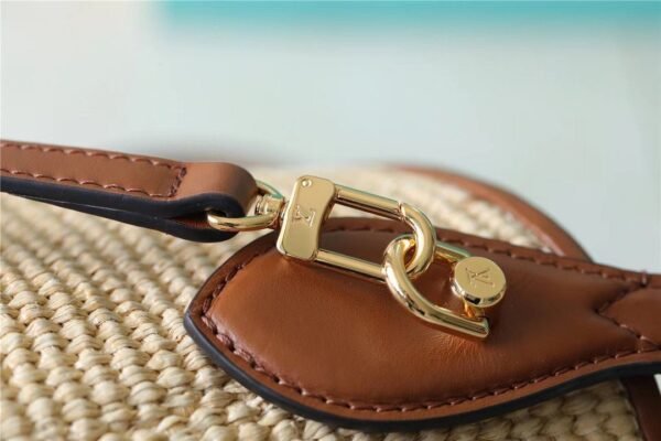 860ee7dd LV Petit Bucket Raffia Caramel Brown For Women, Women¡¯s Bags, Shoulder And Crossbody Bags 9.4in/24cm LV M59961