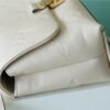 86794c8e LV Madeleine MM Monogram Empreinte Creme Beige For Women, Shoulder and Crossbody Bags 11.8in/30cm LV