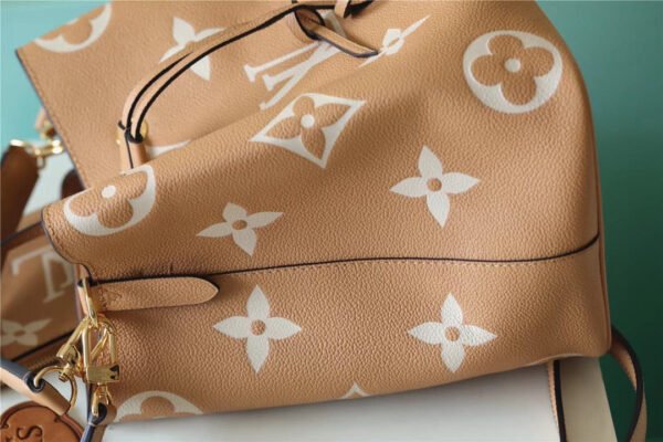 LV NeoNoe MM Monogram Empreinte Arizona Beige / Cream For Women, Women¡¯s Handbags 10.2in/26cm LV M45808