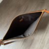 FI Flat Pouch Brown Large Pouch Bag For Woman 34cm/13in 8N0178AC9LF0QVK