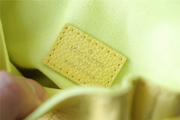 LV Micro Metis Monogram Empreinte Yellow For Women, Women¡¯s Handbags, Shoulder And Crossbody Bags 5.5in/14cm LV M81407