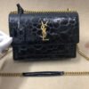 YSSL Sunset Chain Wallet Black For Women 8.2in/21cm YSL