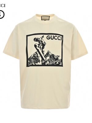 Gucci Snowboarder Graphic T-Shirt