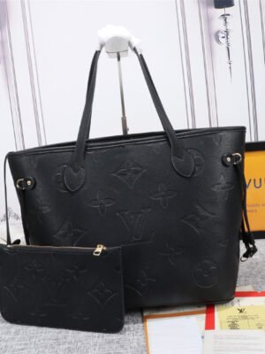 LVNeverfull Monogram Empreinte 32cm/ Black