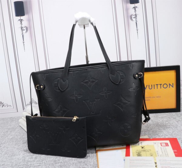 87375d9a LVNeverfull Monogram Empreinte 32cm/ Black