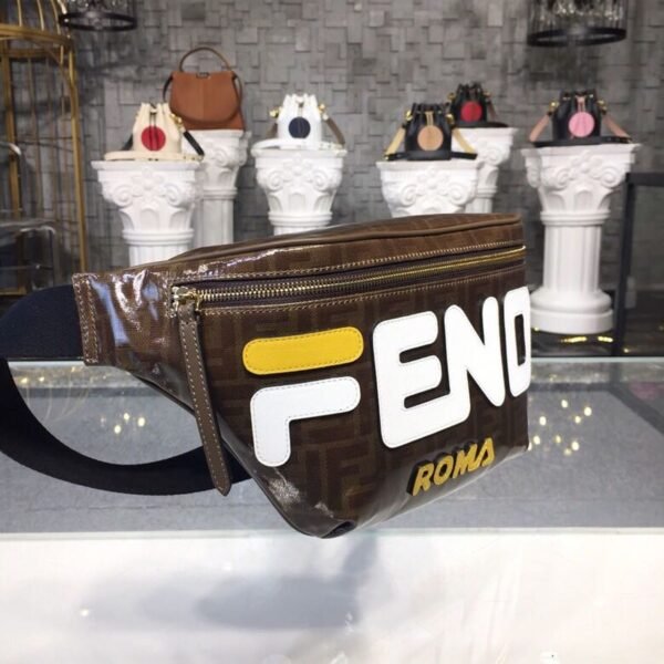 FI Mania Waist Belt Bag Brown For Women/Men,/Men’s Belt Bags, Crossbody Bags 12.9in/33cm FF 7VA434