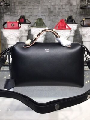 FI By The Way Studded Bag 11in/28cm Black For Women