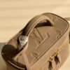 LV Vanity PM Handbag Monogram Empreinte Tourterelle Beige For Women, Women¡¯s Handbags, Shoulder And Crossbody Bags 7.5in/19cm LV M45608