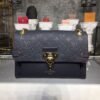 LV Vavin PM Monogram Empreinte Navy Blue/Red For Women, Women¡¯s Handbags, Shoulder And Crossbody Bags 9.8in/25cm LV M52271