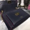 LV Vavin PM Monogram Empreinte Navy Blue/Red For Women, Women¡¯s Handbags, Shoulder And Crossbody Bags 9.8in/25cm LV M52271