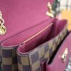 882461559754334-pic-22643-1559754905 LV Vavin PM Damier Ebene Canvas Bordeaux Red For Women, Women¡¯s Handbags, Shoulder Bags 9.8in/25cm LV N40109