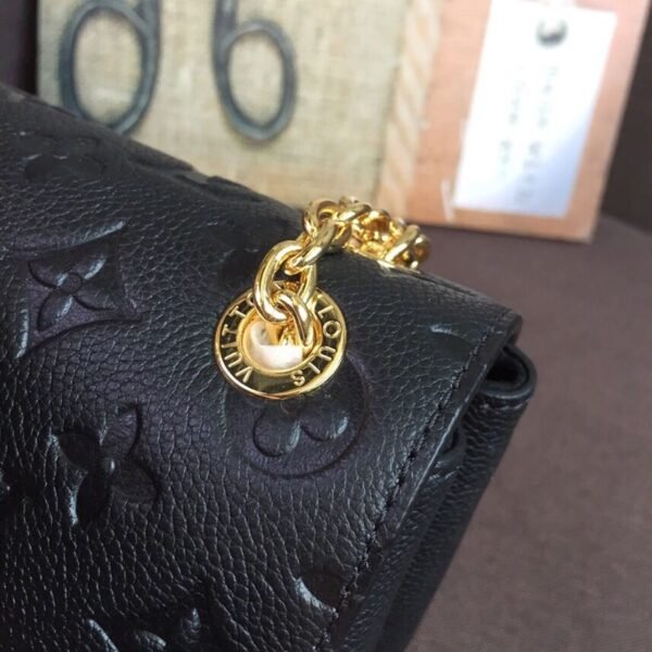 LV Vavin MM Monogram Empreinte Black For Women, Women¡¯s Handbags, Shoulder And Crossbody Bags 9.8in/25cm LV M44150