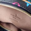 LV Rift Bag Monogram Multicolore Canvas Black For Women, Women¡¯s Handbags, Shoulder And crossbody Bags 5.7in/13.5cm LV