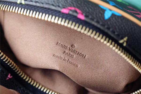 LV Rift Bag Monogram Multicolore Canvas Black For Women, Women¡¯s Handbags, Shoulder And crossbody Bags 5.7in/13.5cm LV