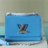 LV Twist MM Epi Blue For Women,  Shoulder And Crossbody Bags 9.1in/23cm LV