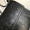 gg Embossed Messenger Bag Black gg Embossed For Men 8.1in/20.5cm gg 625782 1W3AN 1000465