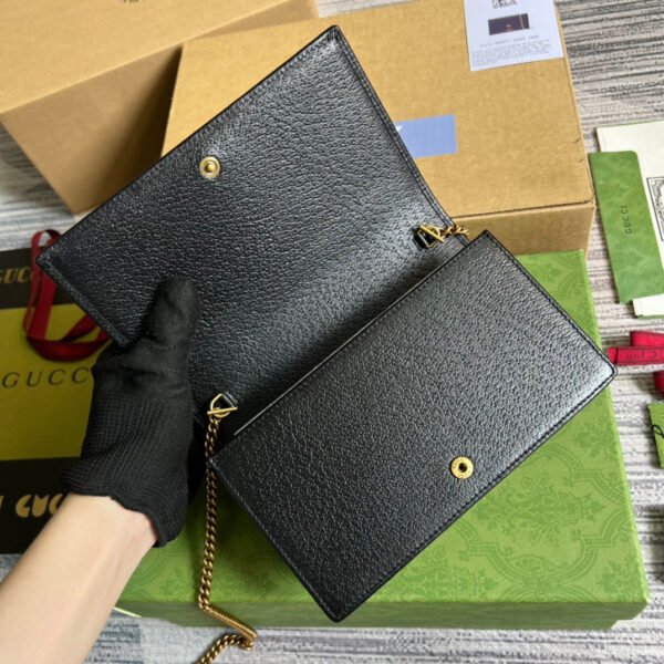 gg Diana Mini Bag With Bamboo Black For Women, Women’s Bags 7.5in/19cm gg 696817 DJ20T 1000