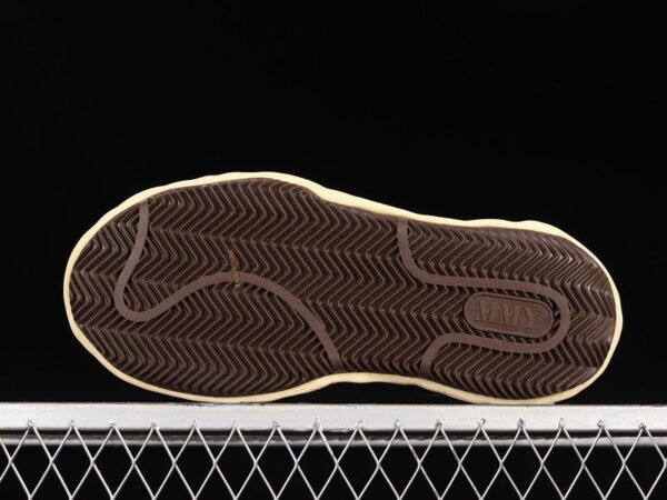 MAISON MIHARA YASUHIRO BLAKEY OG SOLE LEATHER LOW BEIGE BLACK