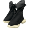 Rick Owens Black High-Top Canvas Boots