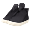 Rick Owens Black Wrap-Around High-Top Sneakers
