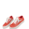 Rick Owens Low-Top Sneakers - Red Leather
