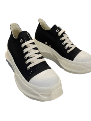 Rick Owens Low-Top Sneakers - Black and White