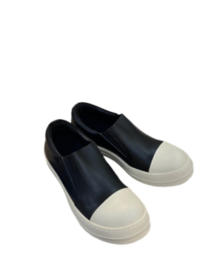 Slip-On Leather Sneakers