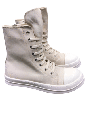 High-Top Canvas Sneakers