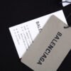 BALENCIAGA LOGO LONG SLEEVE SHIRT BLACK