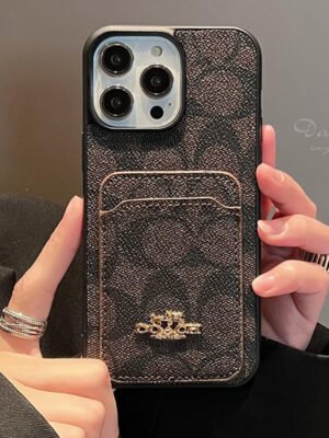 Coa Card Bag Leather iPhone Case