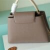 LV Capucines MM Taurillon Smokey Brown Green/ Creme/ Pink For Women, Women¡¯s Bags, Shoulder And Crossbody Bags 12.4in/31.5cm LV M59516